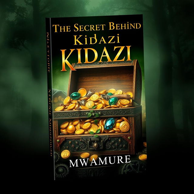 A striking book cover design for 'The Secret Behind Kidazi Inheritance' by Mwamure