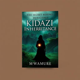 A captivating book cover design for 'The Secret Behind Kidazi Inheritance' by Mwamure