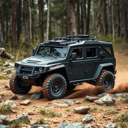 A compact yet rugged special operations vehicle designed for all terrains