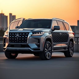 A big SUV that exudes elegance, power, and authority