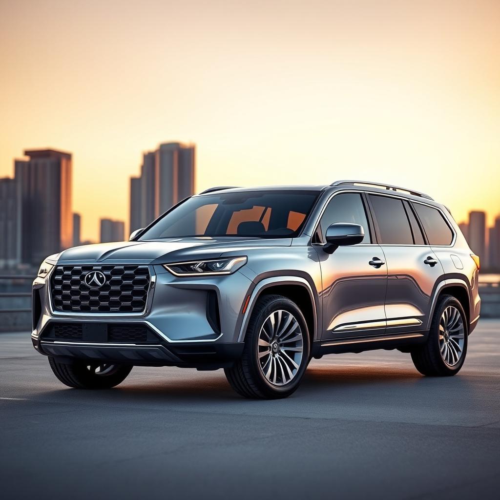 A big SUV that exudes elegance, power, and authority