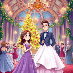 An enchanting book cover illustration for a comedy fantasy novel by author A