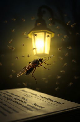 A realistic book cover featuring a dark, atmospheric background