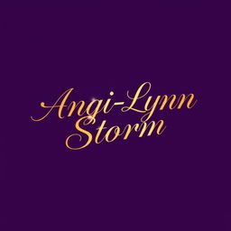 An elegant visual featuring a rich purple background that exudes sophistication and charm