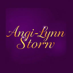 An elegant visual featuring a rich purple background that exudes sophistication and charm