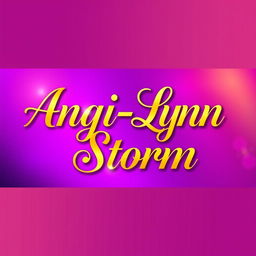 A visually stunning banner design featuring a vibrant purple background that conveys a sense of elegance
