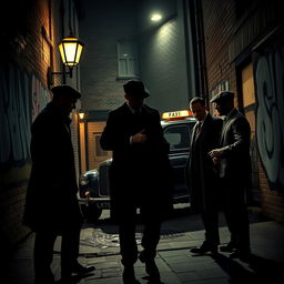 A vivid portrayal of the London underworld, showcasing various aspects of organized crime