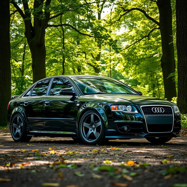 A sleek 2005 Audi A4 1