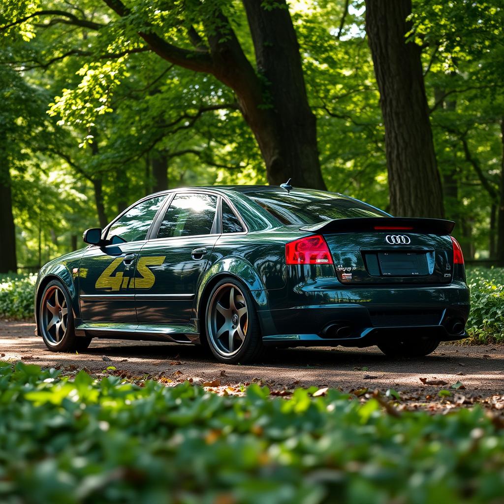 A sleek 2005 Audi A4 1