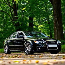 A sleek 2005 Audi A4 1