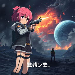 A hauntingly beautiful anime opening filled with themes of chaos and despair