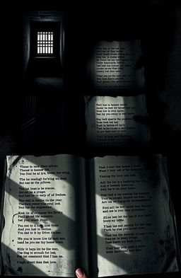A collection of expressive prison poems written in a gritty yet poignant style, capturing the raw emotions and thoughts of inmates