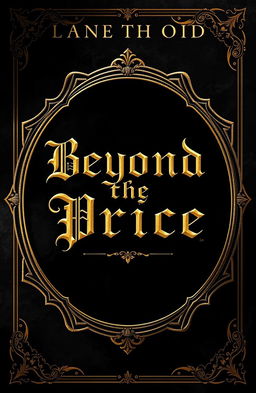A book cover design titled 'Beyond the Price', featuring dark themes that evoke mystery and intrigue