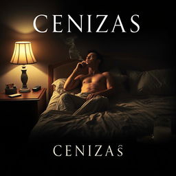 A cinematic poster for a movie titled 'CENIZAS'