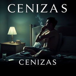 A cinematic movie poster for a film titled 'CENIZAS'