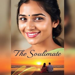 A beautiful North Indian woman with very fair, porcelain-like skin and hazel eyes, smiling radiantly