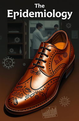 An artistic interpretation of a leather shoe symbolizing epidemiology