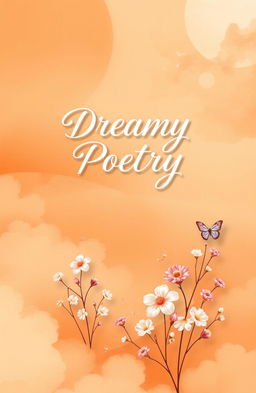 A captivating book cover design featuring dreamy abstract artwork