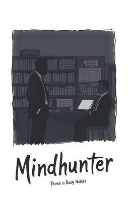 A simple sketch inspired by the themes of 'Mindhunter' by John E