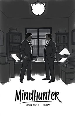 A simple sketch inspired by the themes of 'Mindhunter' by John E