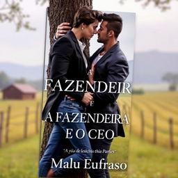 A romantic book cover featuring a beautiful young woman dressed in jeans, and a handsome, muscular man in a suit, positioned closely together as if they are about to kiss