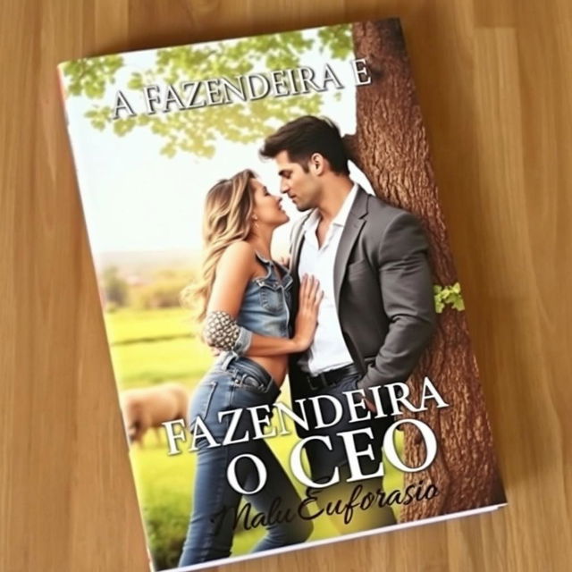 A romantic book cover featuring a beautiful young woman dressed in jeans, and a handsome, muscular man in a suit, positioned closely together as if they are about to kiss