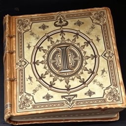 An ancient book featuring a unique and very distinctive design that embodies traditional Sundanese symbols and ancient Sundanese script