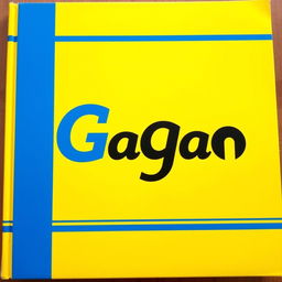 A predominantly yellow cover featuring the word "GaGaN" in the center