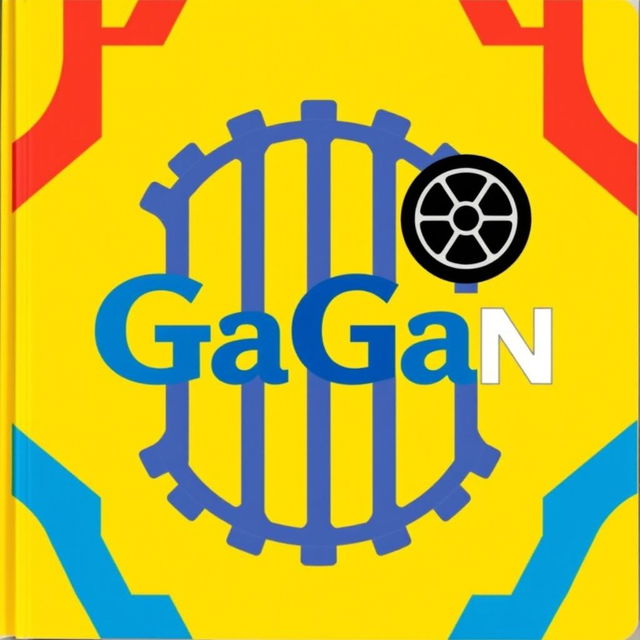 A predominantly yellow cover featuring the word "GaGaN" in the center