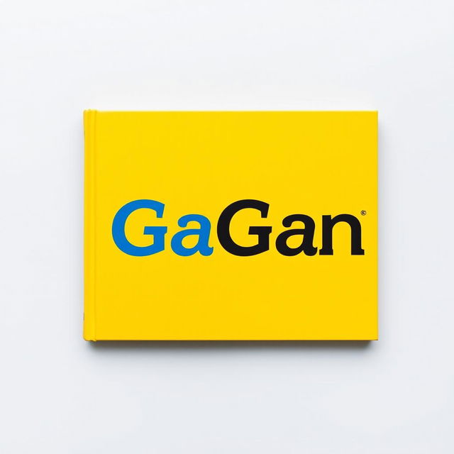 A predominantly yellow cover featuring the word "GaGaN" positioned at the center