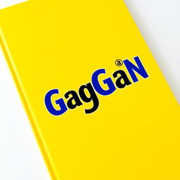 A predominantly yellow cover with the word "GaGaN" prominently displayed in the center