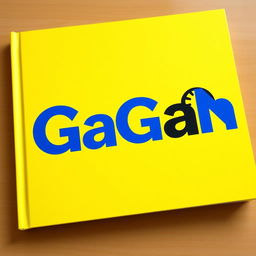 A predominantly yellow cover with the word "GaGaN" prominently displayed in the center