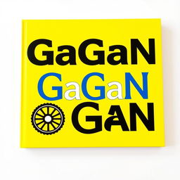 A predominantly yellow cover with the word "GaGaN" prominently displayed in the center