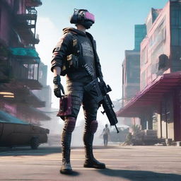 PUBG cyberpunk