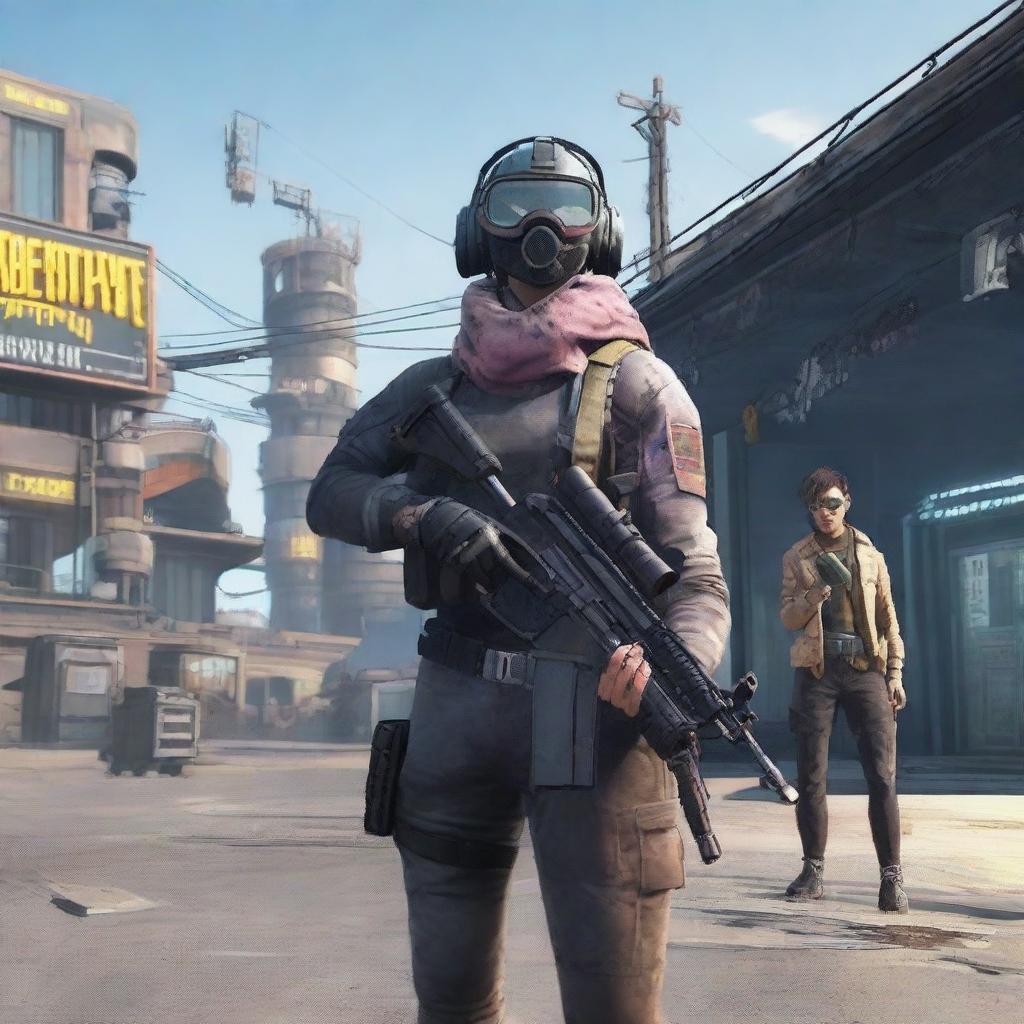 PUBG cyberpunk  call of duty