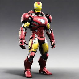 Iron man con armadura estilo call of duty