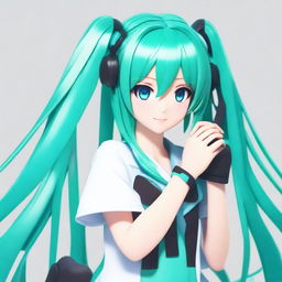 Miku real tetona