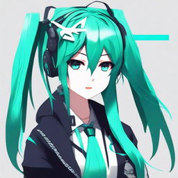 Miku emo real tetona