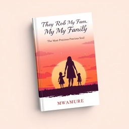 A captivating book cover for 'They Rob My Family: The Most Precious Soul' by author Mwamure