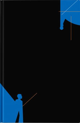 A professional and youthful book cover featuring a striking black background