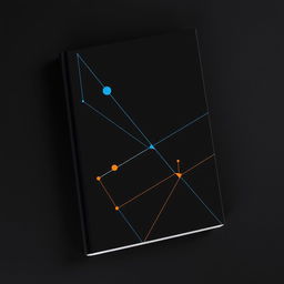 A professional and youthful book cover with a rich black background