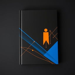 A professional and youthful book cover with a rich black background