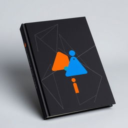 A professional and youthful book cover with a rich black background