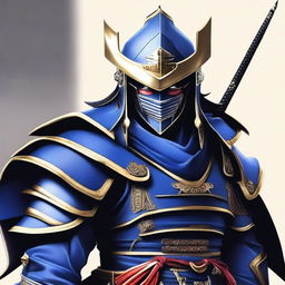 Portray Date Masamune, the iconic character from Sengoku Basara