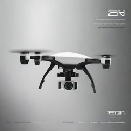 Create a product flyer showcasing Zen Technologies' counter-drone solutions