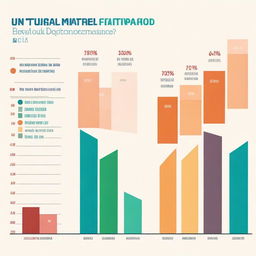 A stylized financial chart comparing Money Market Mutual Funds and Fixed Income Mutual Funds performance.