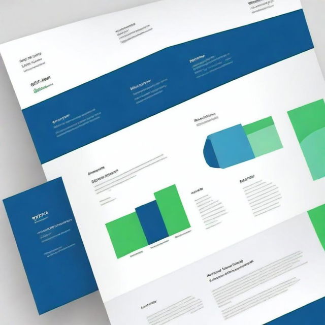 An intricately designed money market mutual fund document with a sharp, professional aesthetic