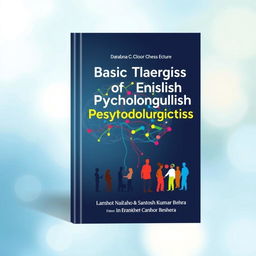 A creatively designed book cover for 'Basic Theory of English Psycholinguistics' by Lamhot Naibaho & Santosh Kumar Behera