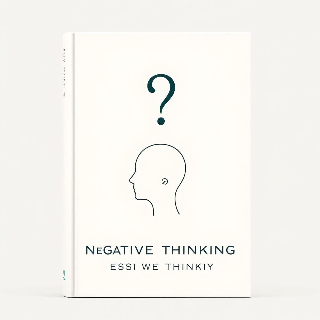 A simple and elegant book cover design featuring an artistic representation of a human head, centrally placed