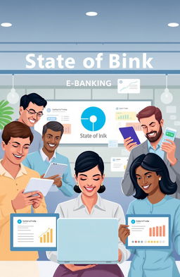 A detailed thematic visual representation of customer satisfaction with e-banking services at the State Bank of India